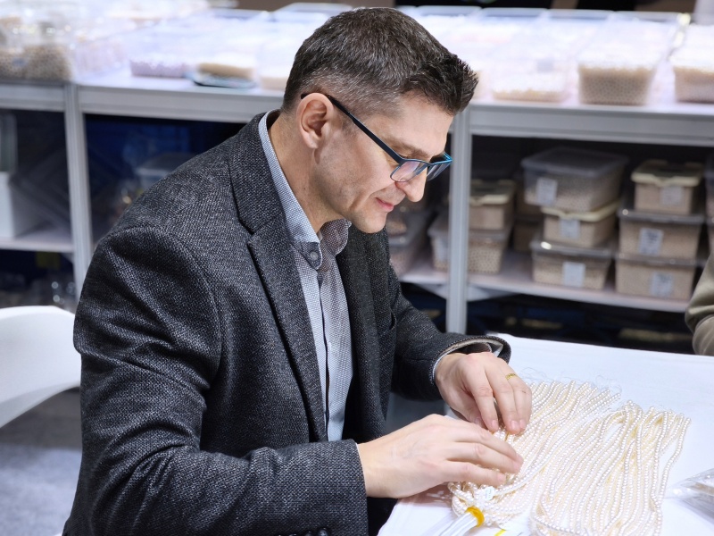 Kontrola kvality perel – výstava Hongkong 2026.